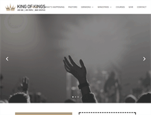Tablet Screenshot of kingofkings.org.za